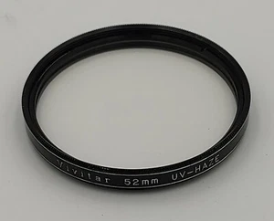 Filtro de lente Vivitar 52 mm UV-Haze con estuche - Imagen 1 de 3
