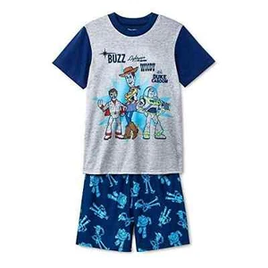 Toy Story Boy's Woody Buzz Lightyear Duke Caboom Pajama PJ Shorts Set (M) Medium - Picture 1 of 1