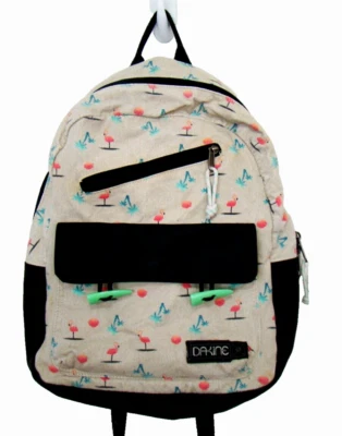 DAKINE Backpack Flamingo Cascade Collection Canvas 15" Adjustable Straps - Image 1 of 4