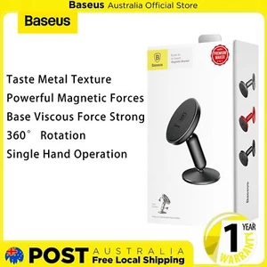 Baseus Bullet An on-board Magnetic Bracket Holder Magnetic Car Mount Black - Picture 1 of 7