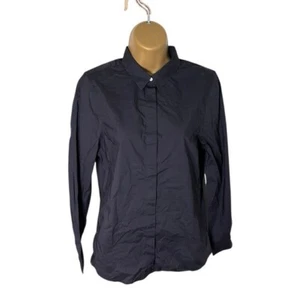 Camicia Everlane cotone con bottoni nera XS nuova senza etichette - Foto 1 di 4
