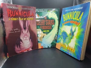 Lot of 3 Bunnicula Books Bunnicula The Celery Stalks At Midnight Scholastic Used - Bild 1 von 10