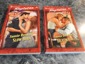 Harlequin Temptation Jamie Denton lot of 2 Some Like it Hot Series Paperbacks - Picture 1 of 1