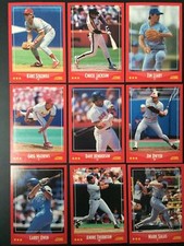 1988 SCORE Baseball Cards.  Card # 221-440.  You Pick to Complete Your Set.