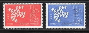 France 1961 SC# 1005 - 1006 - Europa Issue 1961 - M-H Lot# 061 - Picture 1 of 2