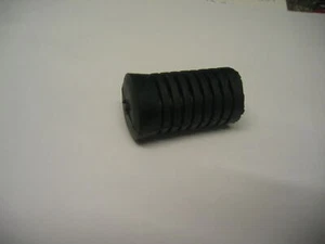 Palanca de engranajes motocicleta pedal goma empuje sobre estilo negro ovalado montaje 40 mm - Imagen 1 de 1