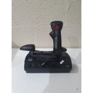 Speed Link SL-6640-SBK Black Widow Flight Stick ocho botones de fuego Plug & Play - Imagen 1 de 9