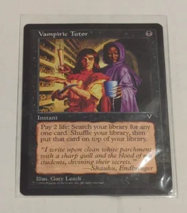 Magic The Gathering - Vampiric Tutor - from Visions MTG, TCG, black instant - Picture 1 of 11