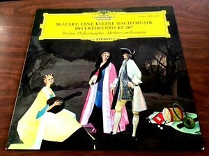 Herbert von Karajam- Mozart - Tulips - Red Stereo - DGG 139004 - Vinyl - Picture 1 of 6