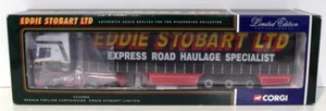 Corgi 1/50 Scale Diecast CC12901 Scania Topline Curtainside - Eddie Stobart Ltd. - Picture 1 of 5