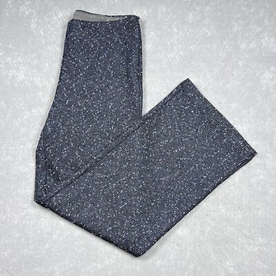 Брюки женские J. McLaughlin размер 10 серые синие с блестками картер широкие брюки - Изображение 1 из 4