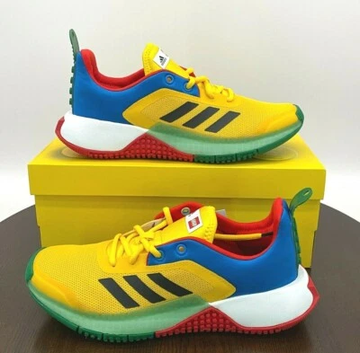 ADIDAS X LEGO Sport J Kids Running Shoe Youth 6 Women's 7.5 FY8439 - Image 1 of 4