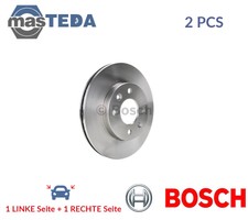 0 986 478 276 BRAKE DISCS SET FRONT BOSCH 2PCS NEW OE QUALITY