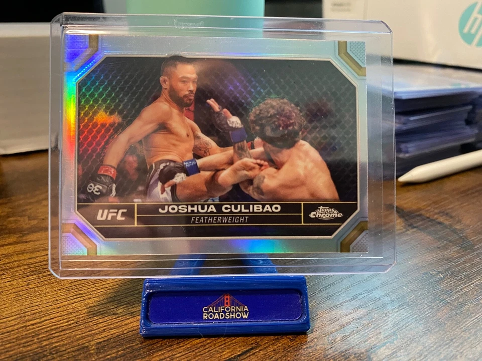 2024 Topps Chrome UFC Joshua Culibao Refractor #101 - Image 1 of 2