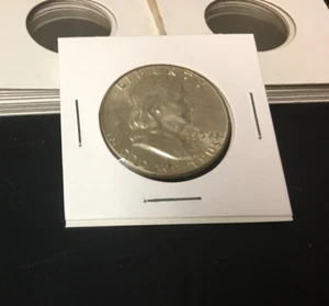 1959-P Franklin Half Dollar 90% Silver Content 1959 P Higher Grade INV #178 - Bild 1 von 4