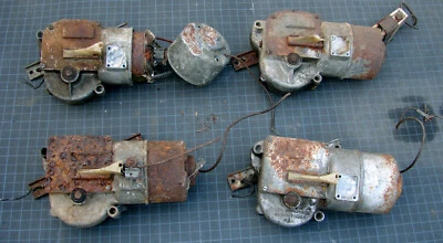 1955 1956 Chevy Belair 150 210 Windshield Wiper Motor Cores Lot of 4 - Image 1 of 3