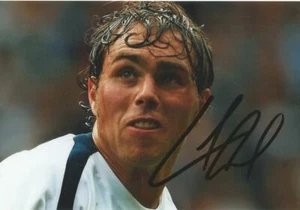 BOLTON & SWEDEN: JOHAN ELMANDER SIGNED 6x4 ACTION PHOTO+COA - Picture 1 of 1