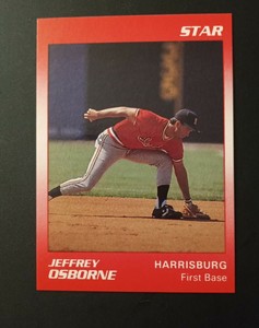 1990 Star Harrisburg Senators Jeffrey Osborne #13
