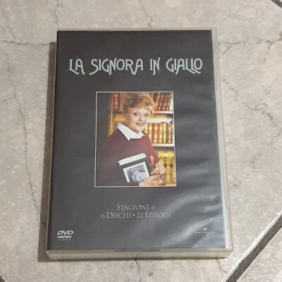 La Signora In Giallo - Stagione 6 Completa - Cofanetto 6 dvd - Immagine 1 di 4