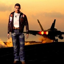 1/6 F18 Backdrop 15"x15" - For 1/6 Top Gun Pilot Tom Cruise by Dragon BBI DID