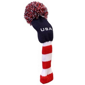 USA Super Pom Pom Golfschläger Kopfbedeckung (erhältlich in Driver oder Fairway/Hybrid) - Bild 1 von 4