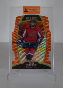 2019-20 Allure Hockey Alex Ovechkin Orange Slice Die-Cut 108/199 - Picture 1 of 2