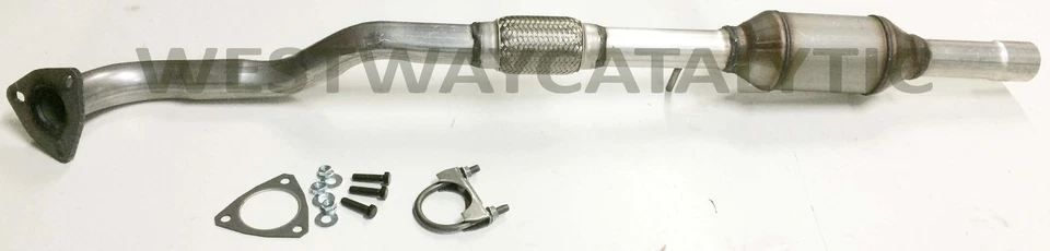 Compatível com 2001 a 2004 Hyundai Santa Fe 2.4L conversor catalítico tubo flexível AJUSTE DIRETO - Imagem 1 de 1