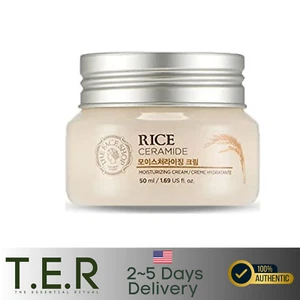 The Face Shop Rice Ceramide Moisturizing Cream - Rice Extract + Rice Bran Oil - Picture 1 of 7