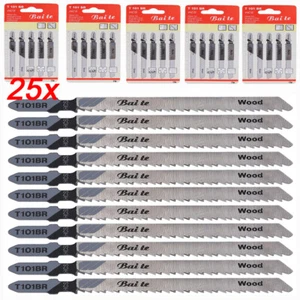 25x Stichsägeblätter Sägeblatt Set T-Schaft Extra Lange 100mm Für Holz T101BR - Bild 1 von 10