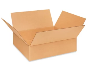 Uline 300pc 16x14x4 Cardboard Boxes on Pallet (Priced by Pallet, 50% off retail) - Picture 1 of 2