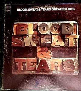 Blood, Sweat & Tears "Greatest Hits" 33 RPM VINYL LP - Picture 1 of 2