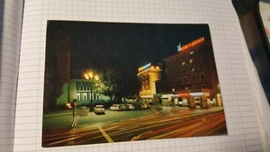 Cartolina Montecatini Terme Piazza del Popolo Notturno 1970 Sp3364 - Foto 1 di 2
