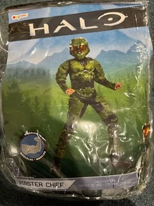 Halo Kids' Master Chief Muscle Halloween Costume Size Medium 7-8 NEW! - Picture 1 of 1
