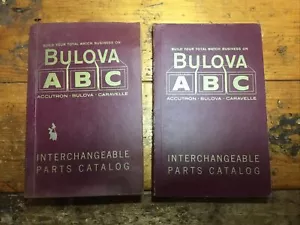 1963 BULOVA ABC Watch Parts Interchangeable Catalog List 1/order - Picture 1 of 3