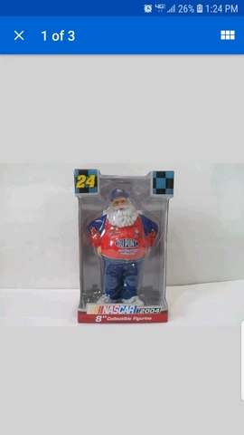JEFF GORDON 24 TREVCO 2004 NASCAR RACING 8" COLLECTIBLE DUPONT PEPSI CO FIGURINE Cover