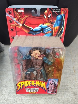 ToyBiz Spider-Man Hobgoblin Super-Poseable Action Figure New Sealed H14 - Image 1 of 2