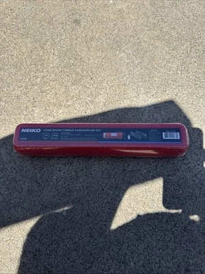 Neiko 10573B Torque Screwdriver Set 1/4" Drive Long Shank | 10 to 50 Inch-Pound - Image 1 of 4