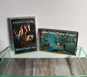 Inspiral Carpets Cassette Tapes Revenge Of The Goldfish & Island Head E.P X 2 - Picture 1 of 4