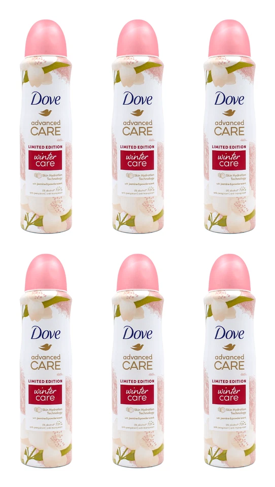 Dove Advanced Care Winter Care Deo Spray , 6x150ml EAN8720181291913 - Bild 1 von 1