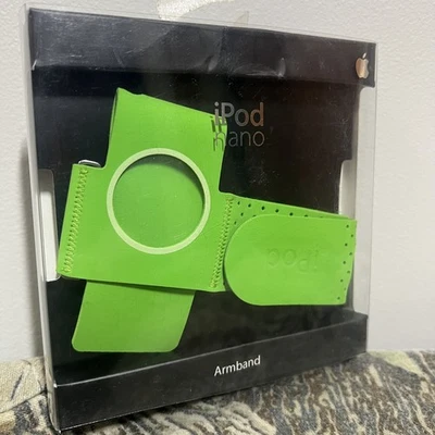 Apple iPod Nano Armband MA185G/A Green New Open Box 2006 Genuine Workout Active - Image 1 of 4