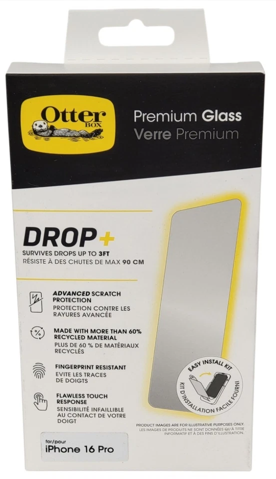 OtterBox Screen Protector For iPhone 16 Pro