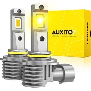 AUXITO H10 9415 100W 4500K Golden yellow LED Headlight Fog Light Driving Bulbs - Picture 1 of 10