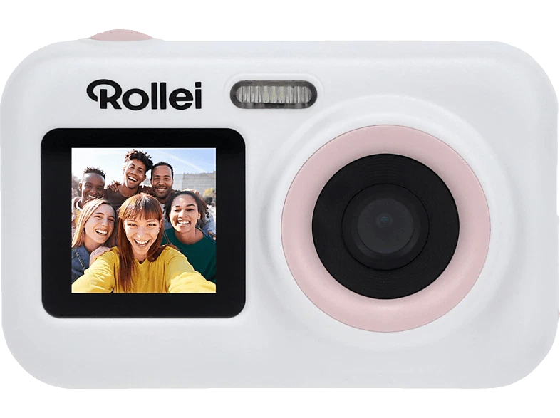 ROLLEI FunDigi.Kompaktkamera,5xopt.Zoom,2.4-Zoll-Display,1.3-Zoll-SelfieDisplay - Bild 1 von 1