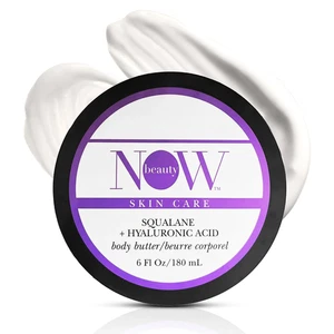 Squalane Body Butter - Squalan und Hyaluronsäure Bodylotion mit Hydratin... - Bild 1 von 12
