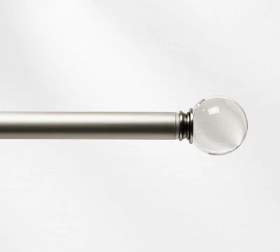 Pottery Barn 标准玻璃球尖顶,2 件套,锡,直径 1.25 英寸 — 第 1/2 张图片