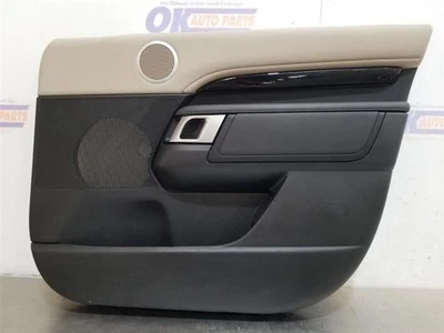 20 2020 LAND ROVER DISCOVERY DOOR TRIM PANEL FRONT RIGHT PASSENGER GRAY  - Image 1 of 4