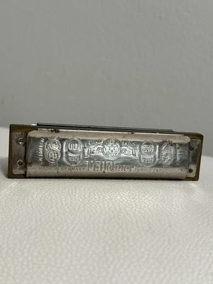 Banda Marina M. Hohner Armónica A440 Llave de G De Colección, Hecha en Alemania Foto 1 de 4