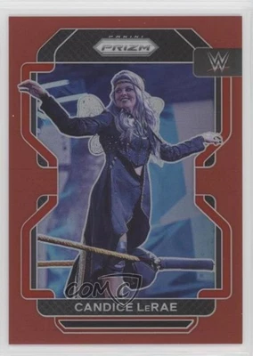 2022 Panini Prizm WWE Red Prizm /299 Candice LeRae #153 - Image 1 of 2