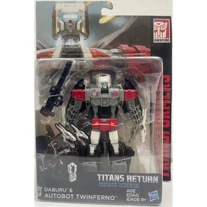 Hasbro Transformers Titans Return Daburu and Twinferno Figure New - Picture 1 of 2