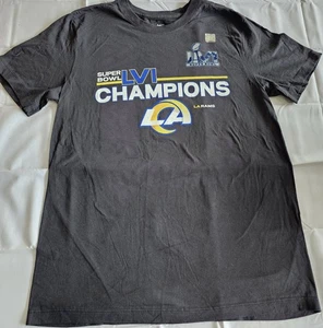 Camiseta nueva sin etiquetas LA Rams Nike NFC Champions Locker Room Super Bowl LVI - Imagen 1 de 7